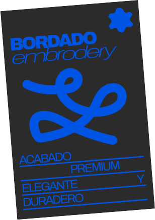 Carta de servicios: bordado